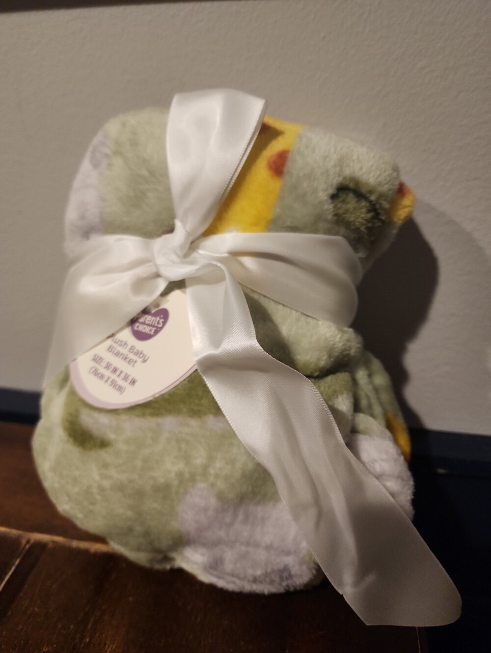 Parents Choice Alligator Crocodile Plush Baby Blanket Jungle Giraffe